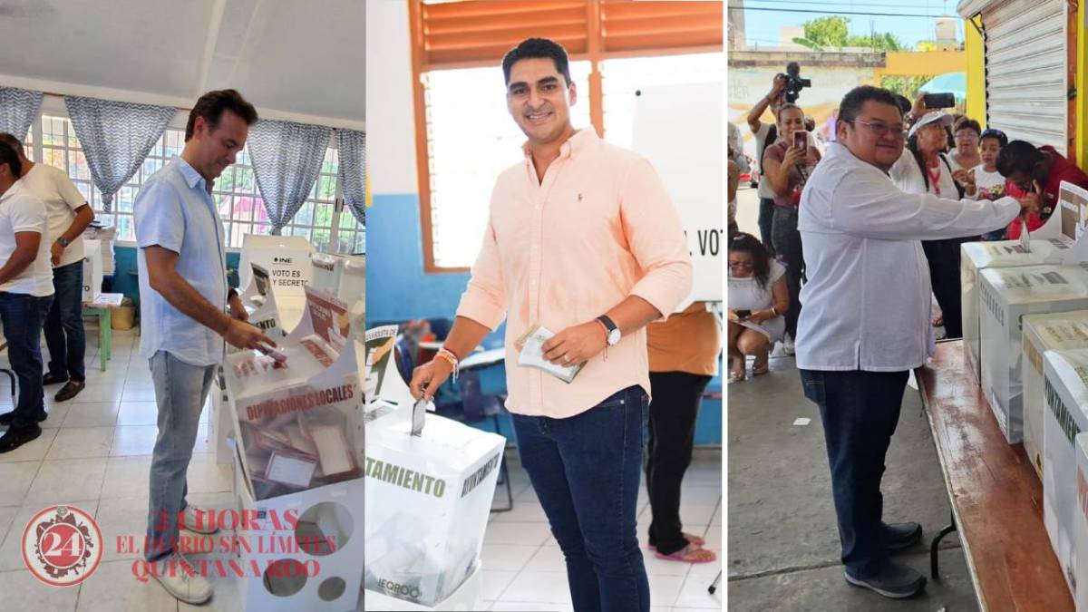 Tres de los aspirantes a la alcaldía de Cozumel cumplieron con su derecho.
