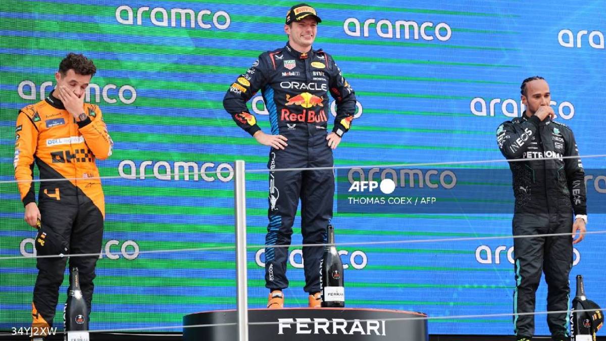 Max Verstappen ganó el Gran Premio de España.