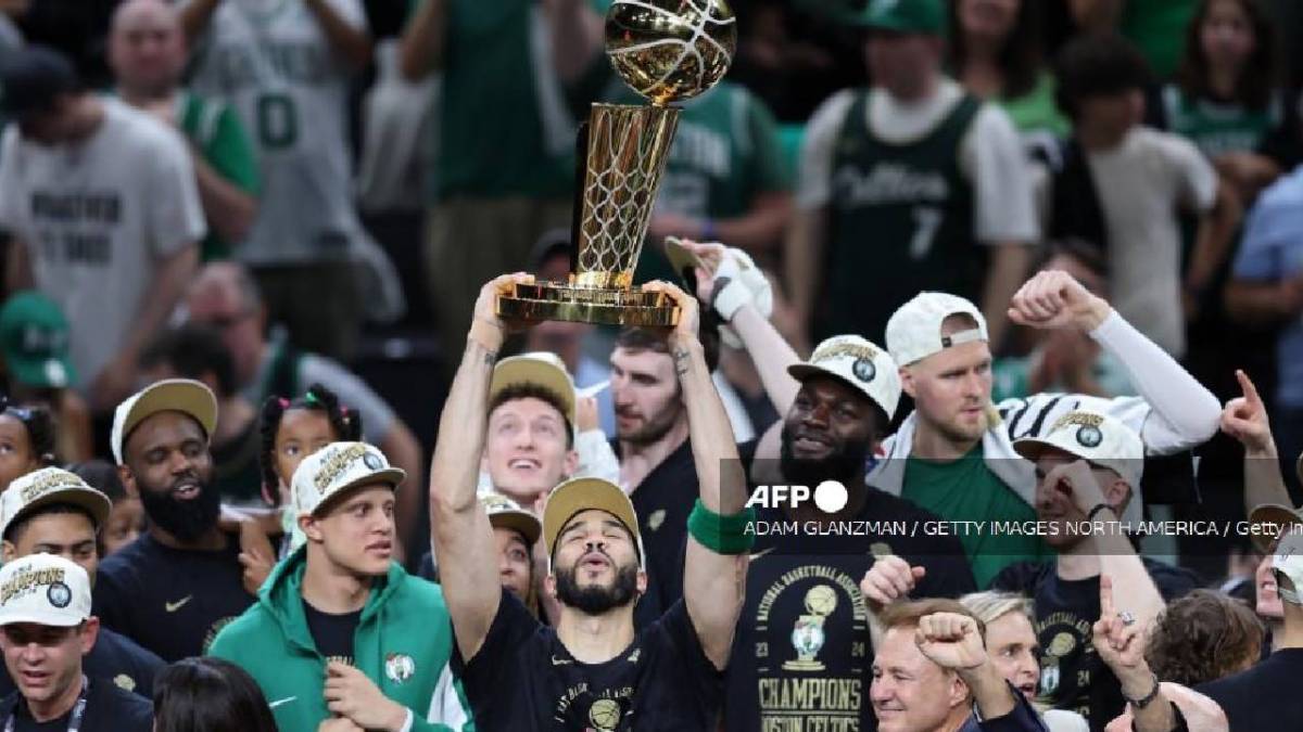 Los Celtics son campeones.