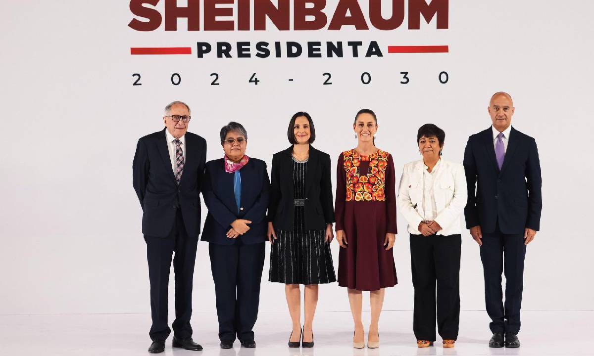 Sheinbaum nombró a nuevos integrantes de su gabinete.