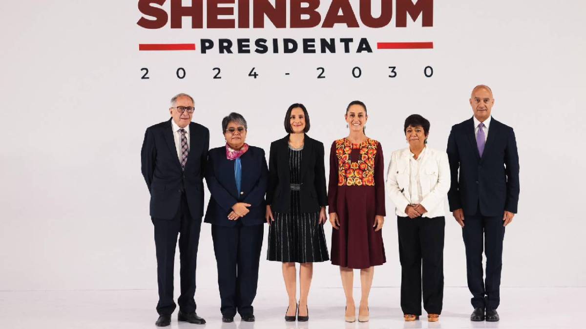 Sheinbaum nombró a nuevos integrantes de su gabinete.
