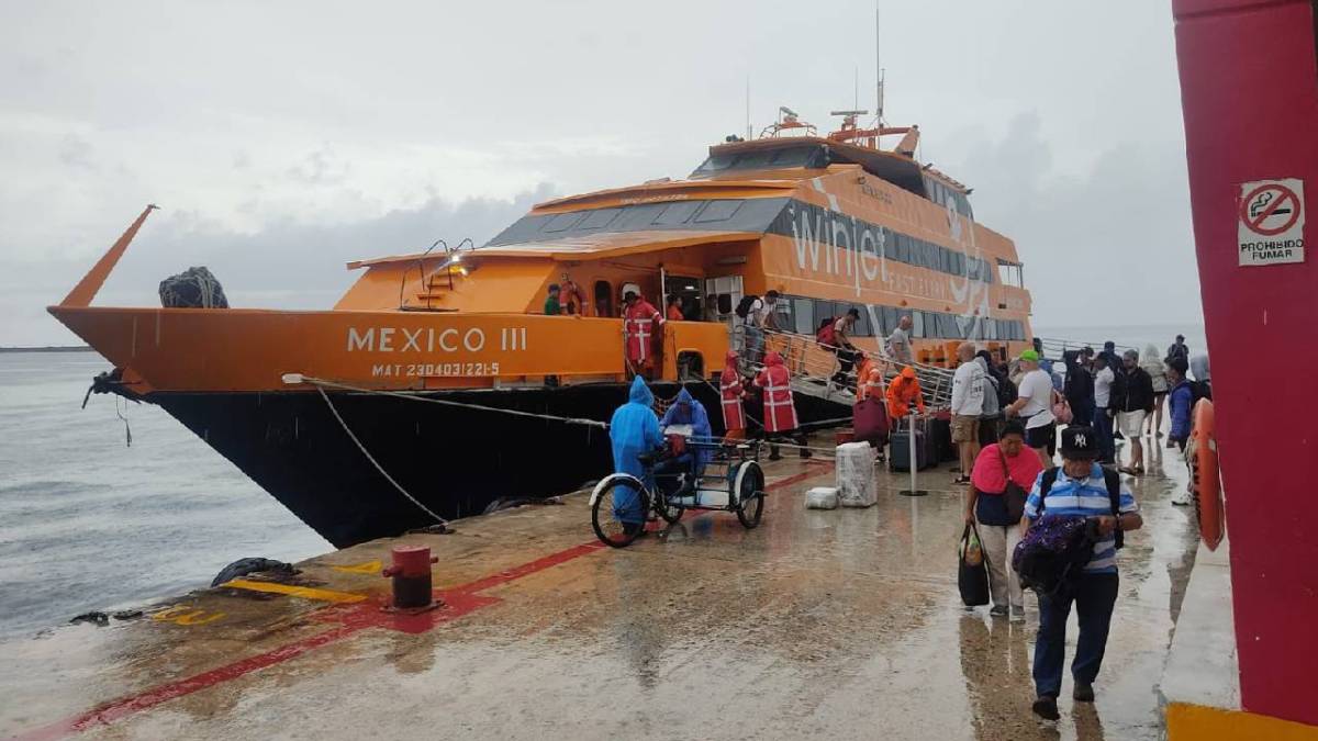 Puerto Juárez está abierto.