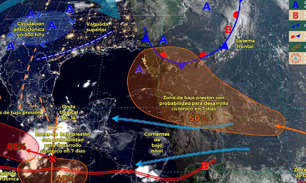 El clima para hoy lunes será caluroso.