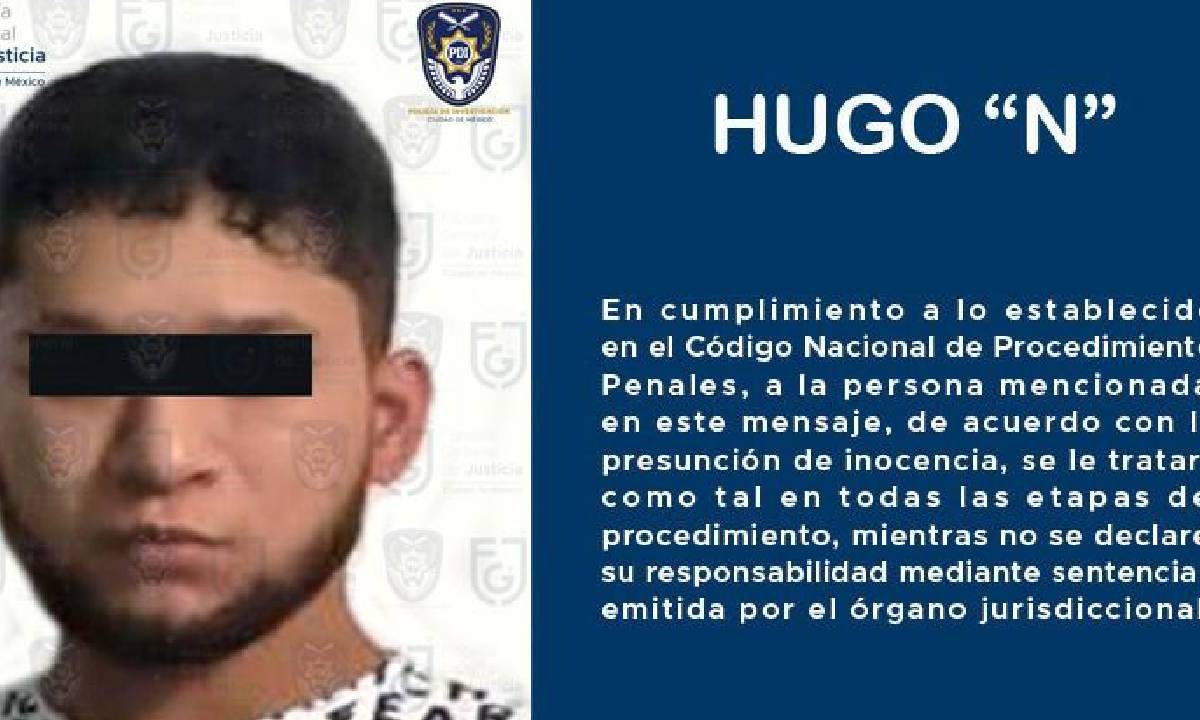 Huguito fue detenido en Cancún.