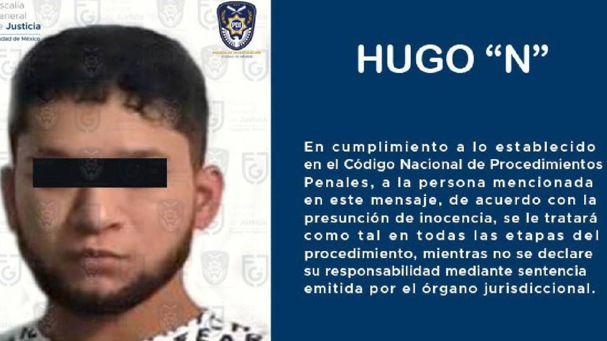 Huguito fue detenido en Cancún.