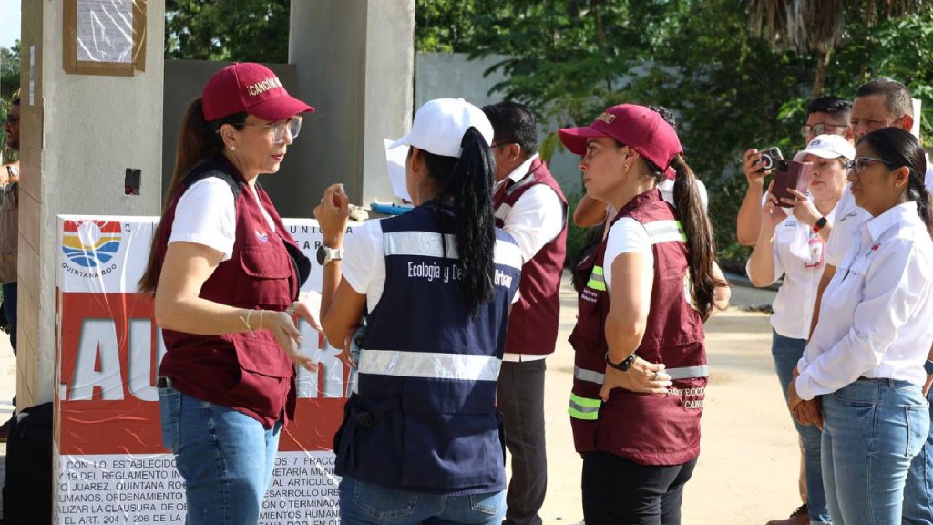 La alcaldesa Ana Paty Peralta encabezó la diligencia.