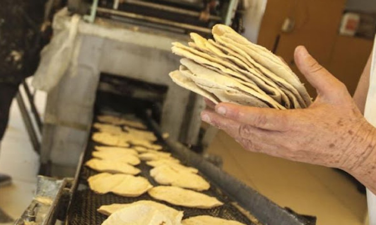 Venta de tortillas.