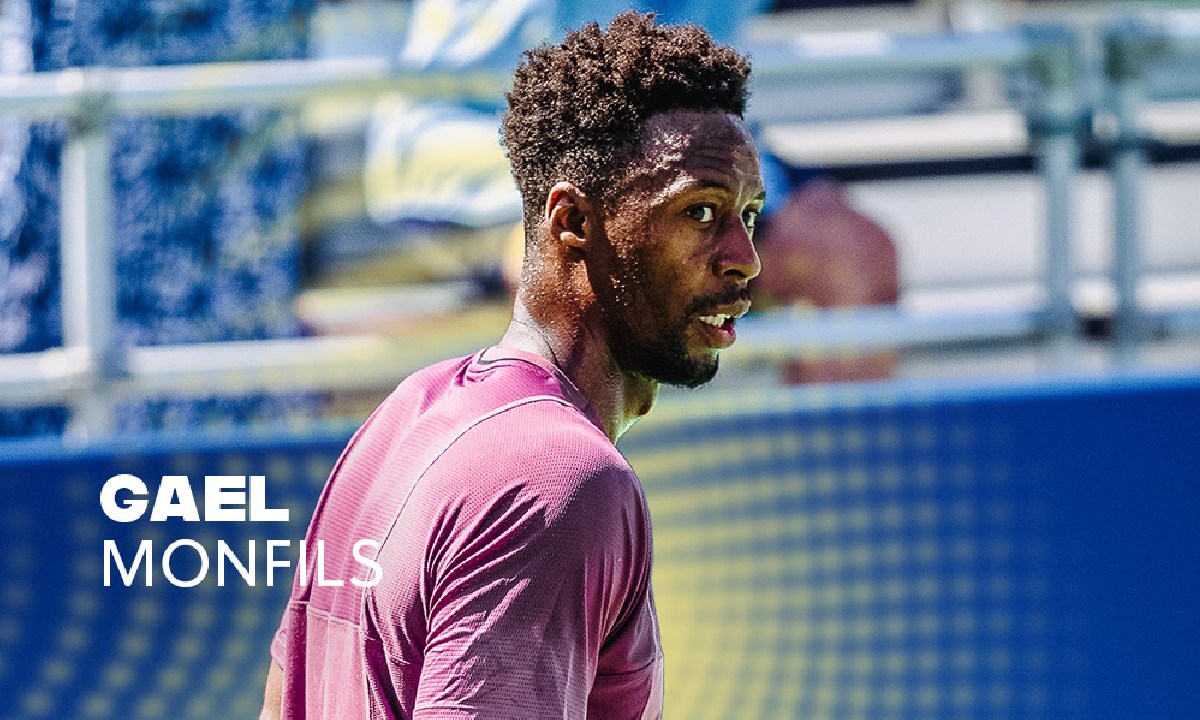 Gael Monfils venció al tercero del mundo, Carlos Alcaraz, en el Abierto de Cincinnati.