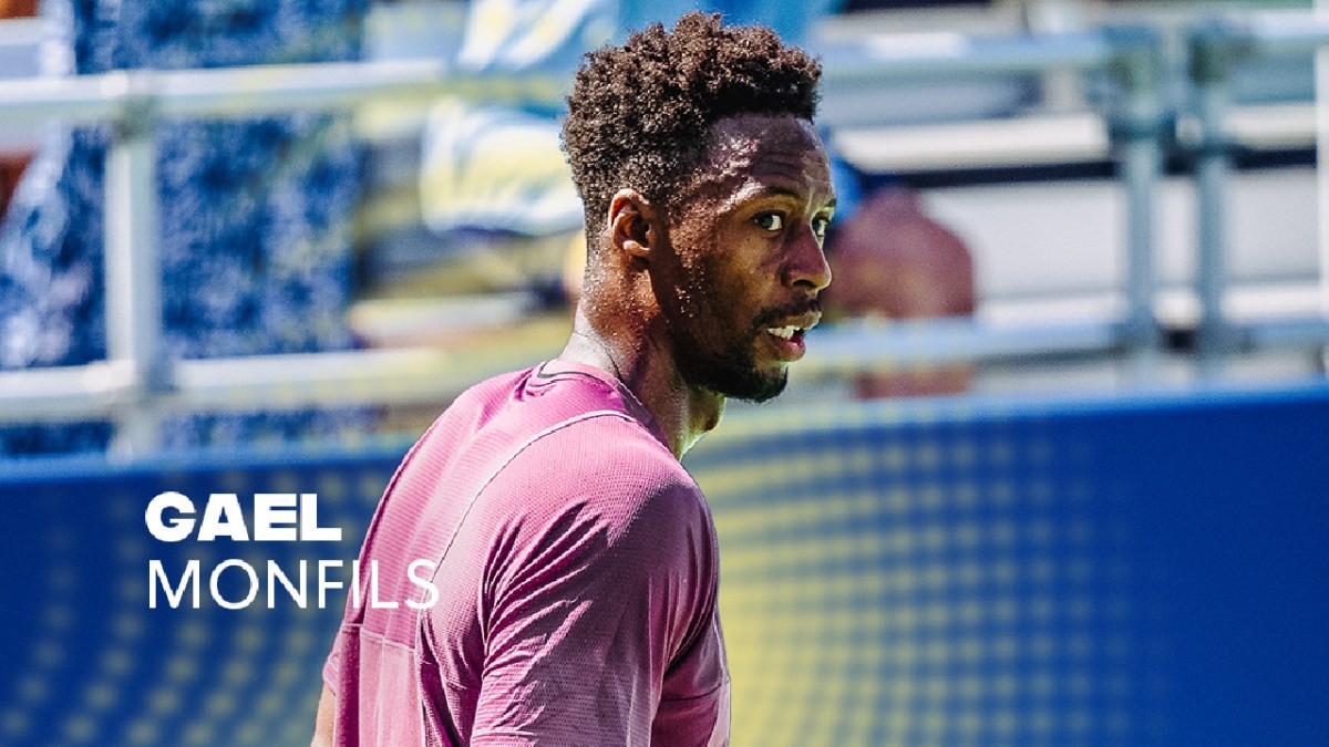 Gael Monfils venció al tercero del mundo, Carlos Alcaraz, en el Abierto de Cincinnati.