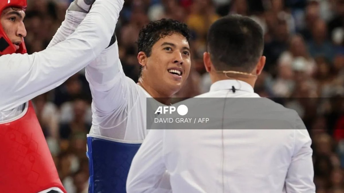 Carlos Sansores venció en el repechaje de la categoría +80kg al uzbeco Nikita Rafalovich.