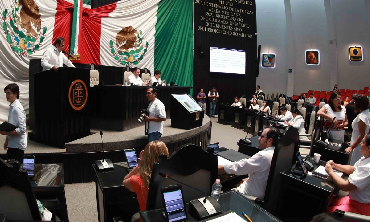 Sesión del Congreso de Quintana Roo.