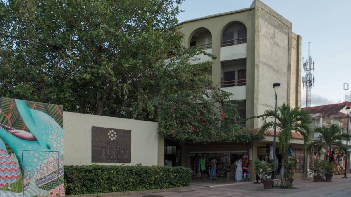 Hotel del centro de Cozumel, Quintana Roo.