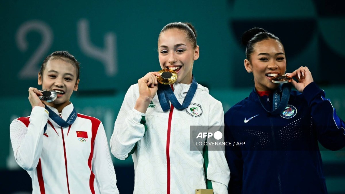 Kaylia Nemour de Argelia, ganó el oro.