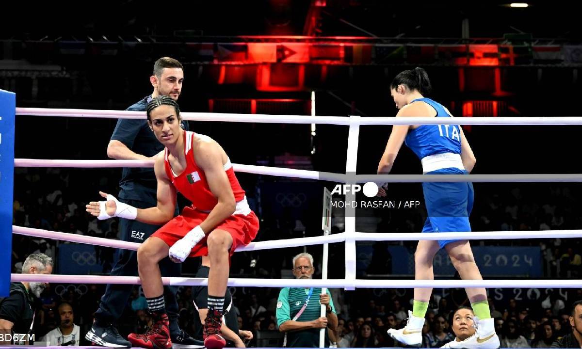 La polémica boxeadora venció a su rival.