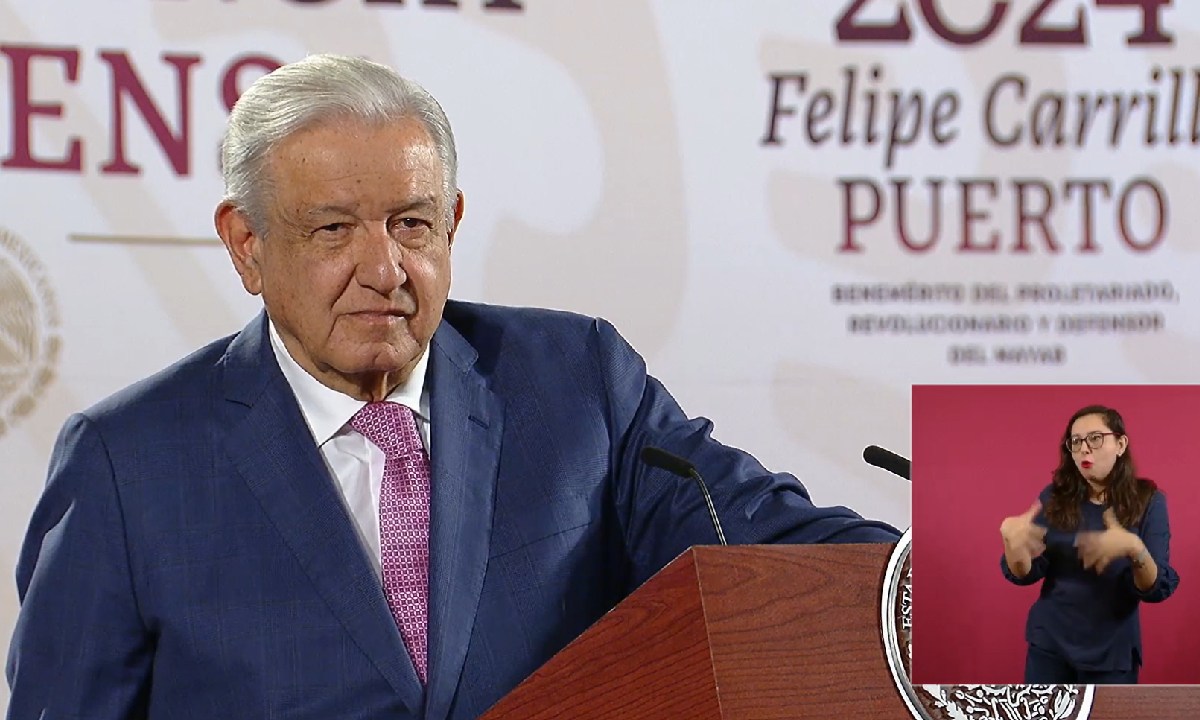 AMLO estará en Quintana Roo.