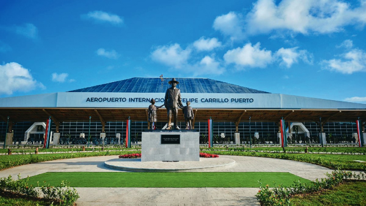 Aeropuerto de Tulum sigue en plan grande.