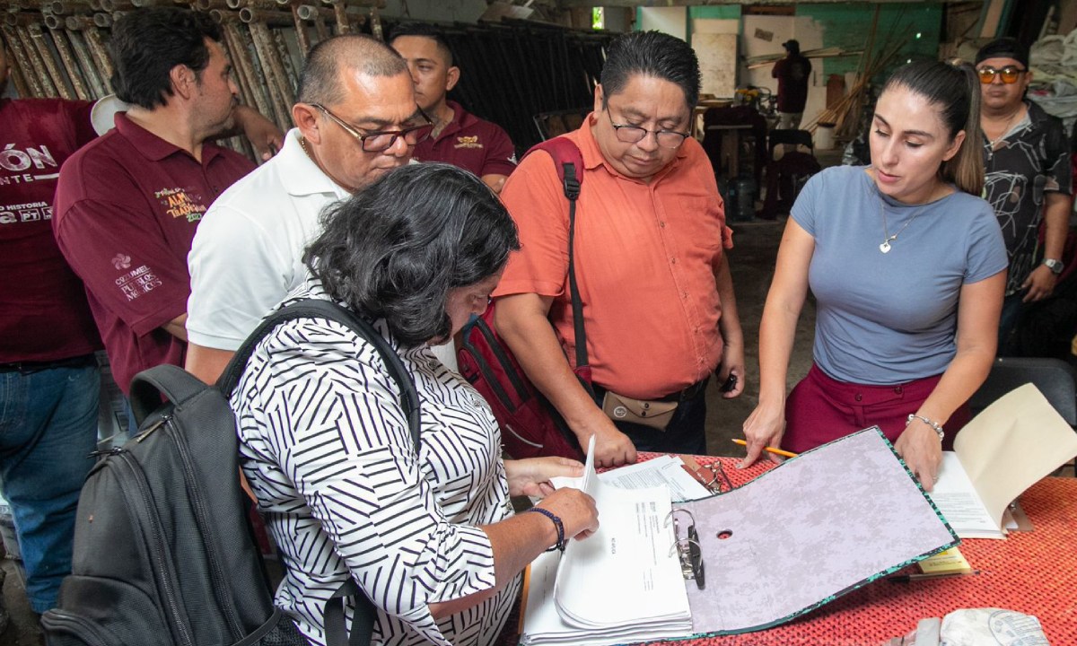 Proceso de entrega-recepción en Cozumel.