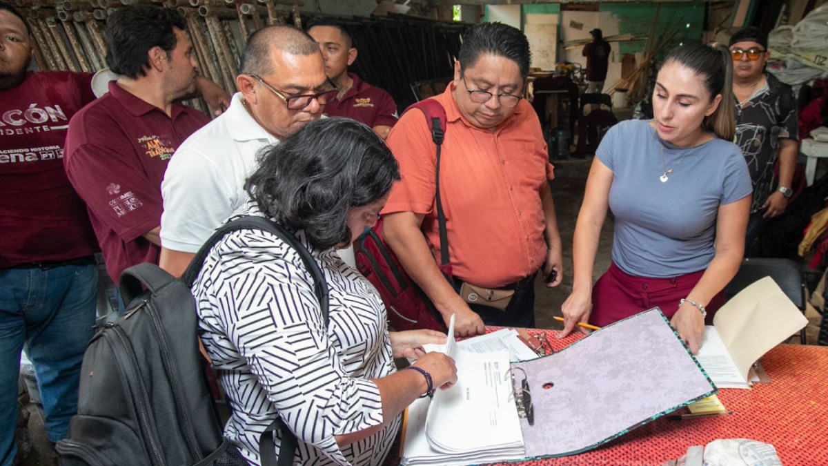 Proceso de entrega-recepción en Cozumel.