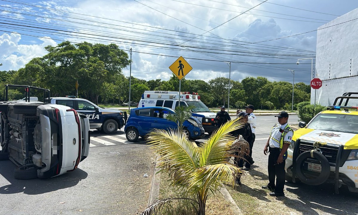 Se incrementa el número de accidentes en Cancún.