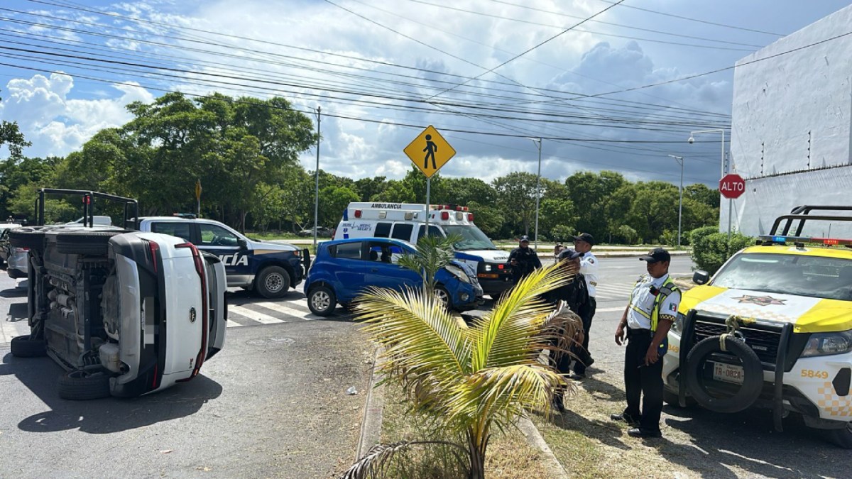 Se incrementa el número de accidentes en Cancún.