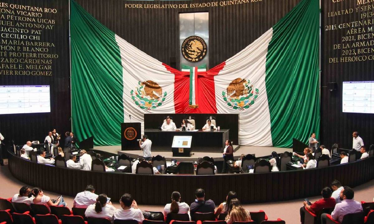 Sesión del Congreso de Quintana Roo.