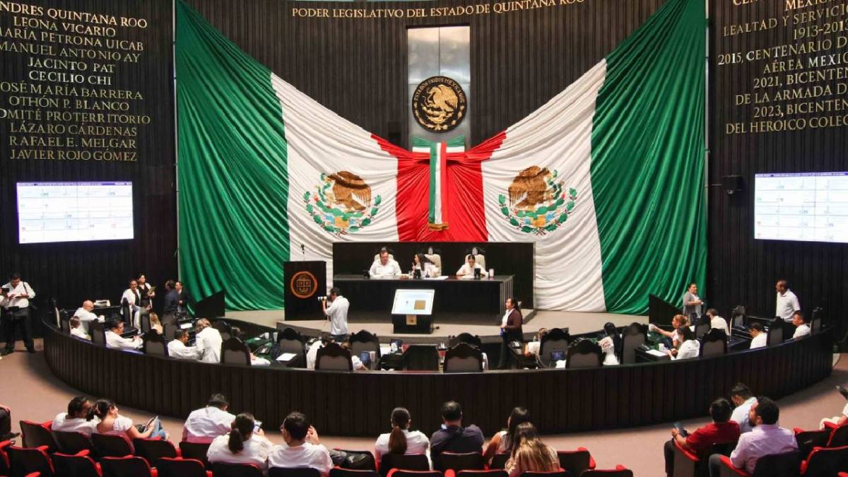 Sesión del Congreso de Quintana Roo.