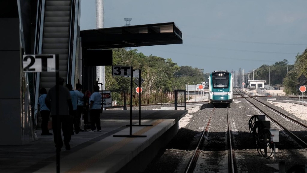 Actividades del Tren Maya se reactivan.