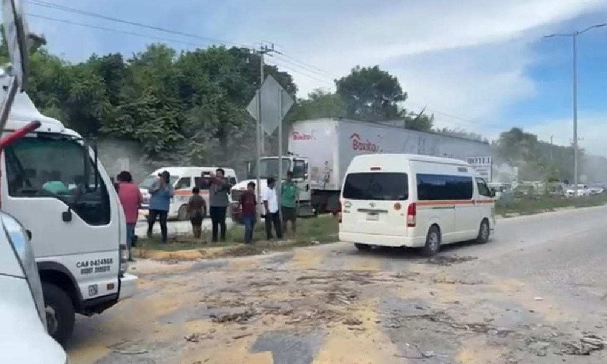 Pobladores de Huaypix se manifestaron desde el sábado.