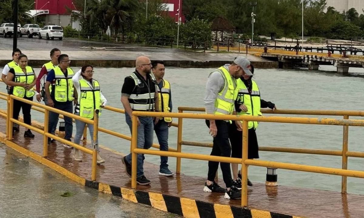 Supervisan puertos tras el paso del huracán Helene.