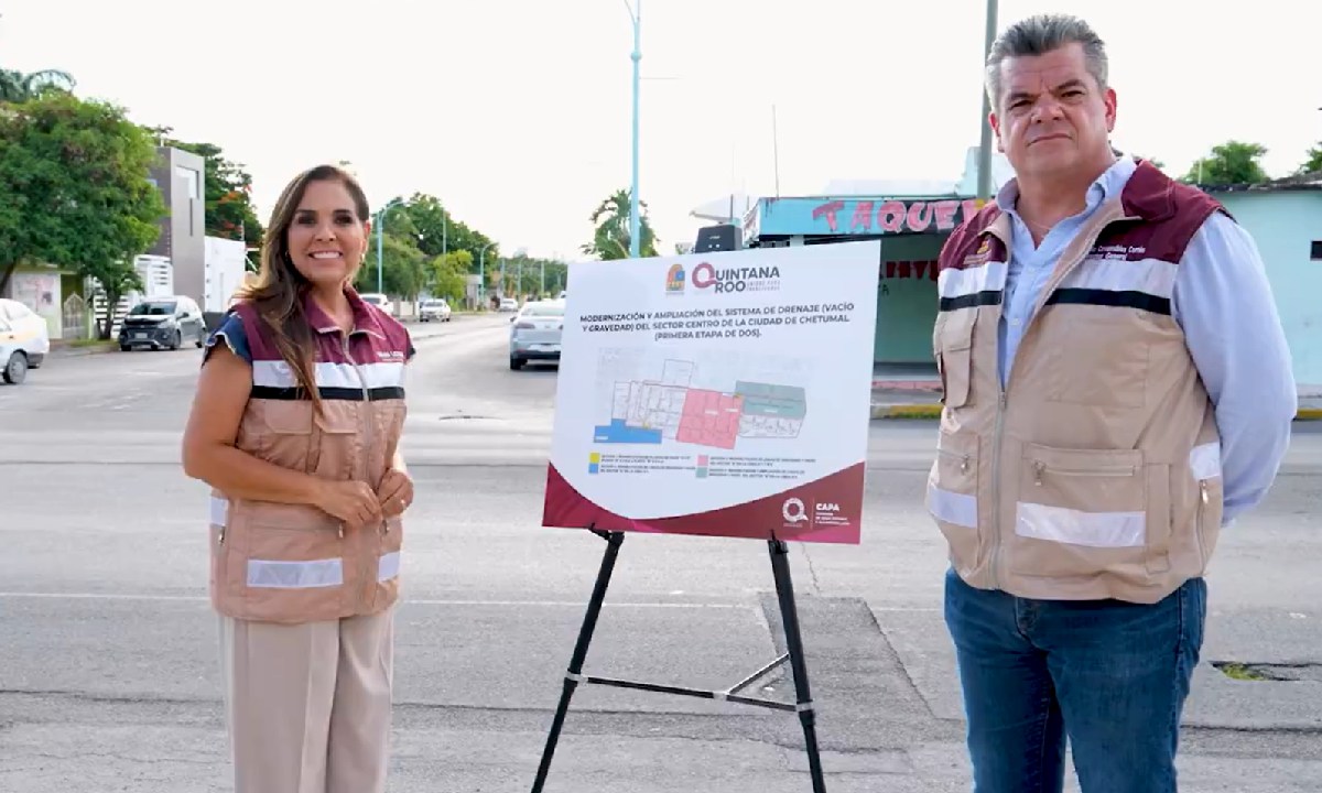 La obra en Chetumal beneficiará a miles de habitantes.