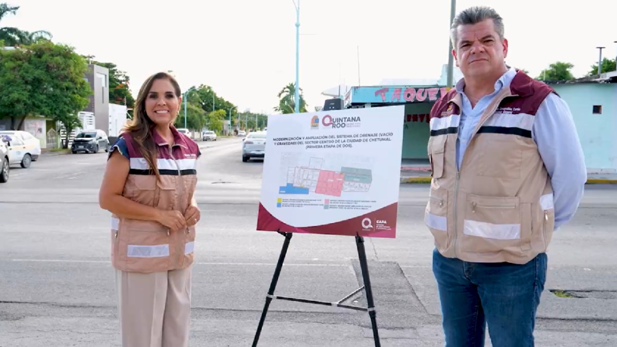 La obra en Chetumal beneficiará a miles de habitantes.