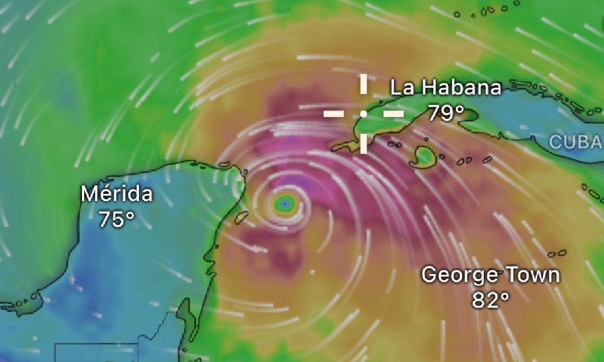 El ojo de la tormenta ya está frente al estado.