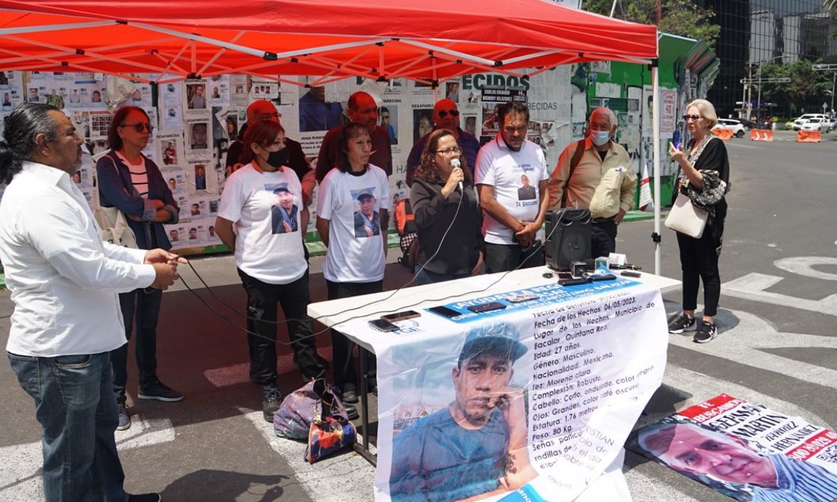 Representantes de colectivos, en Ciudad de México