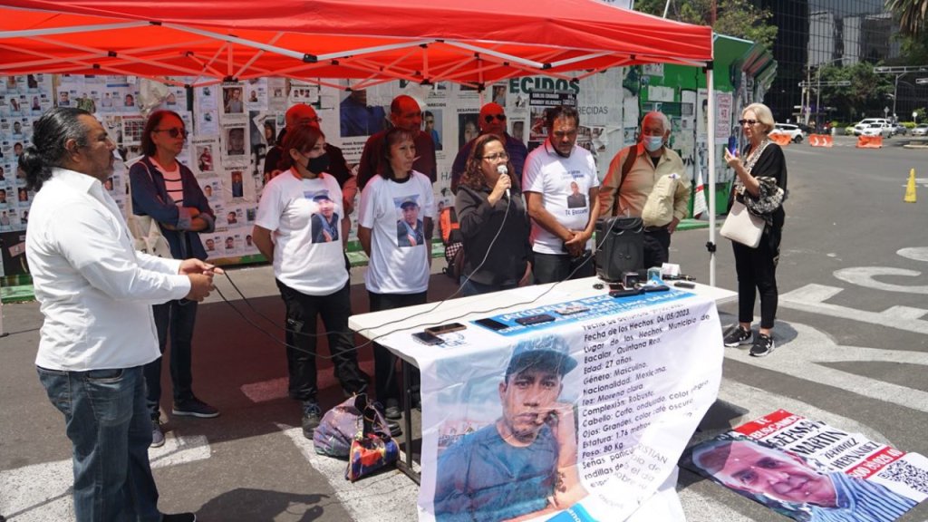 Representantes de colectivos, en Ciudad de México