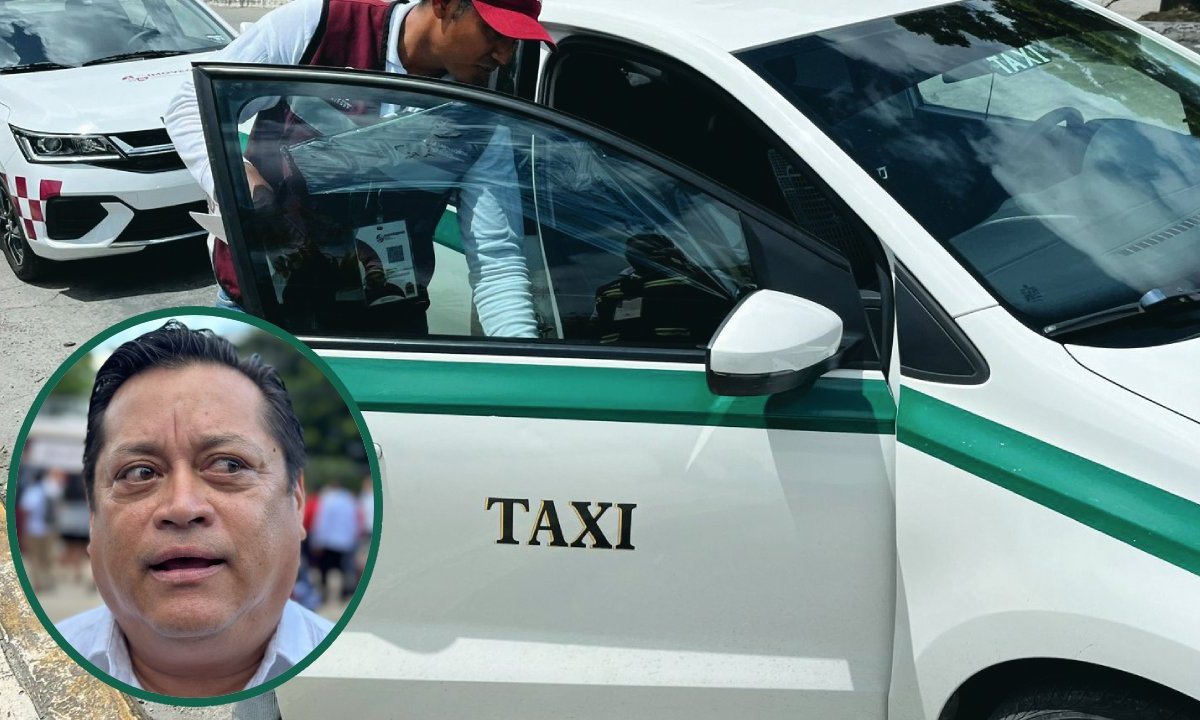 Rubén Carrillo Buenfil, secretario general del Sindicato de Taxistas Andrés Quintana Roo.