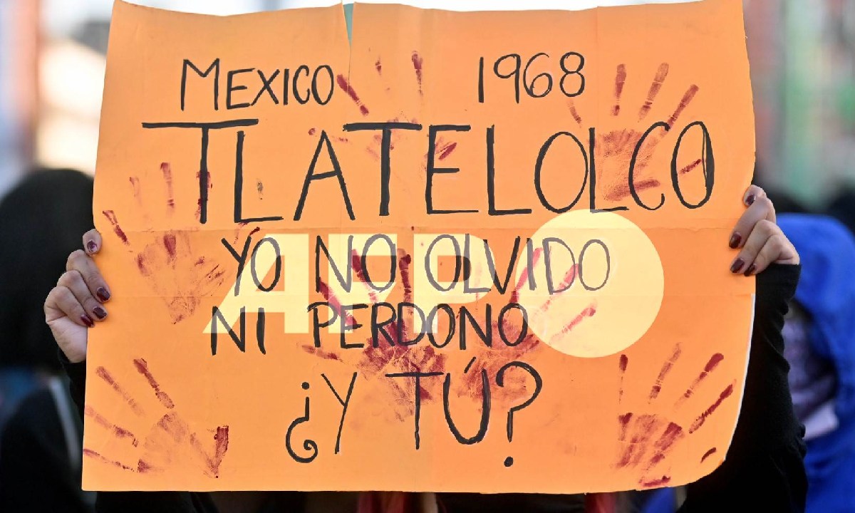 2 de octubre se recuerda la matanza de Tlatelolco.