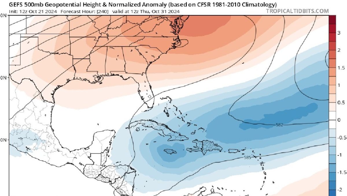 Pronóstico por conjunto de ECMWF y GFS.