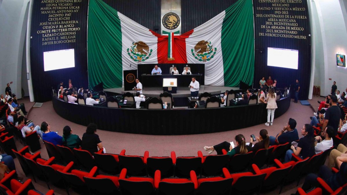 Sesión del Congreso de Quintana Roo.