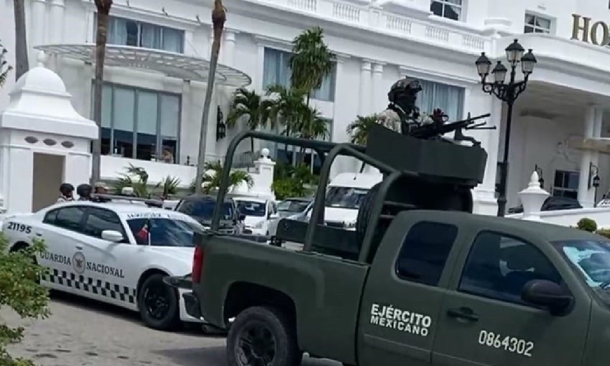 Balacera en zona hotelera deja un muerto.