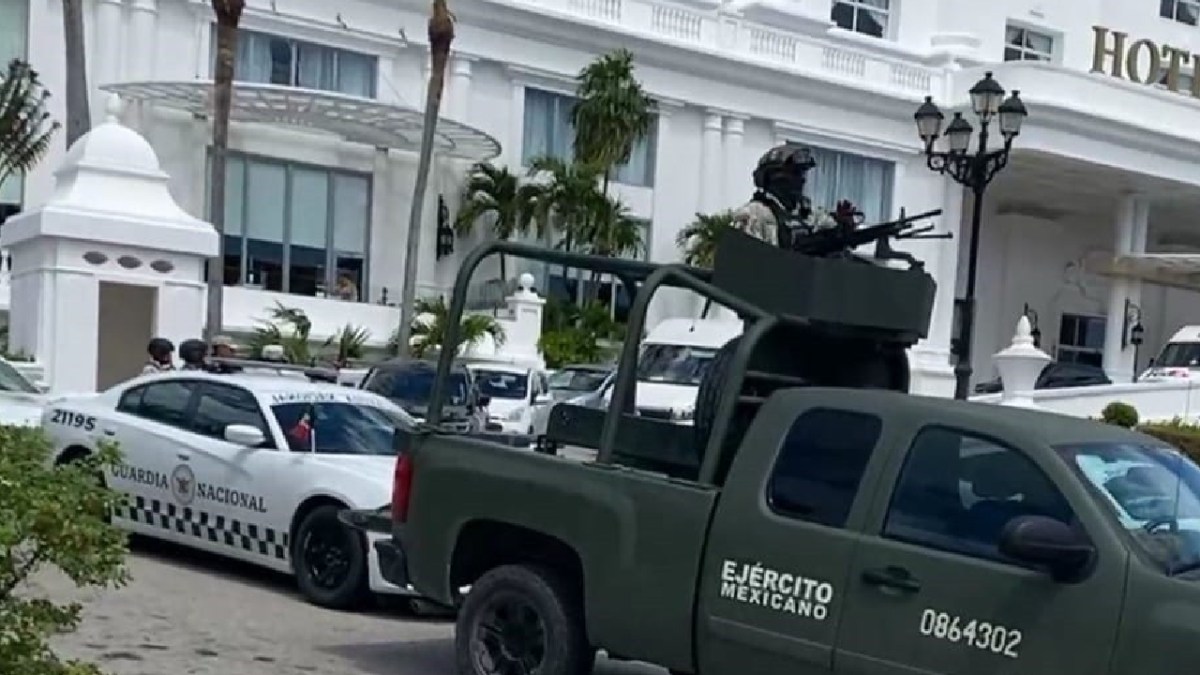 Balacera en zona hotelera deja un muerto.