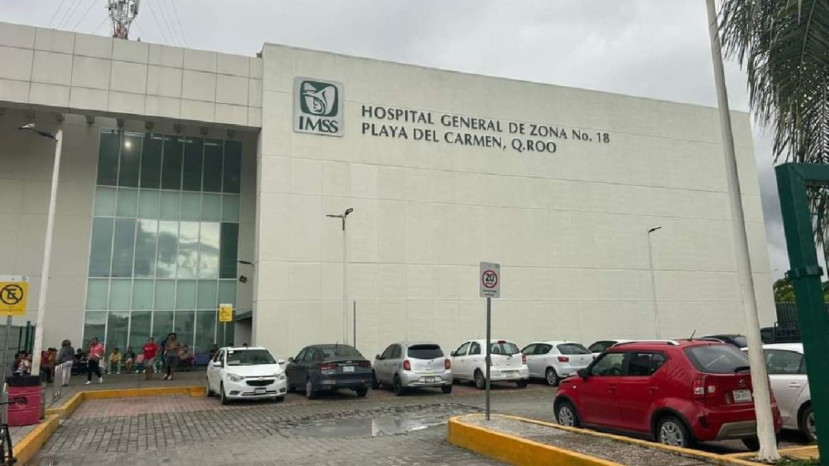 Hospital del IMSS de Playa del Carmen.