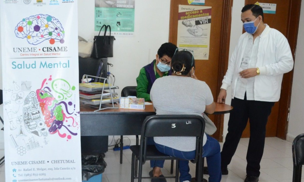 Atención psiquiátrica en Quintana Roo.