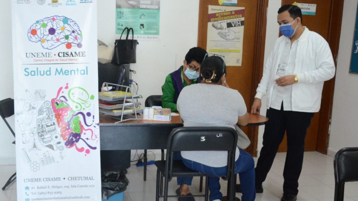 Atención psiquiátrica en Quintana Roo.