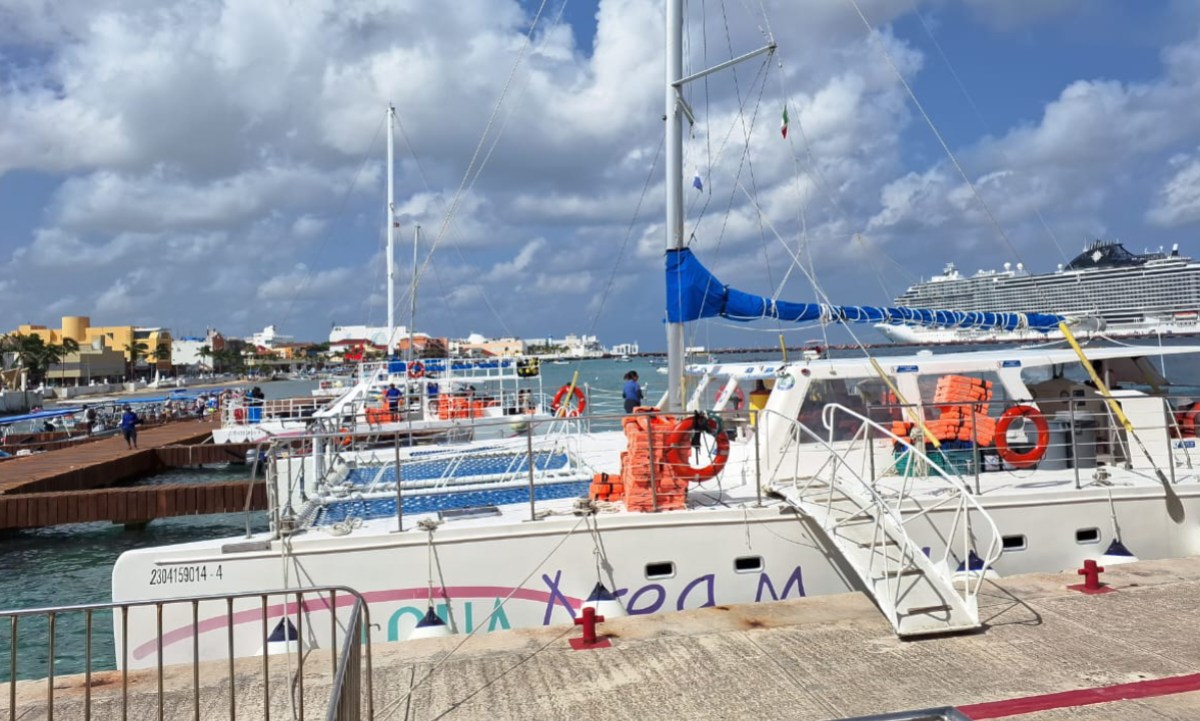 Náuticos en Cozumel.