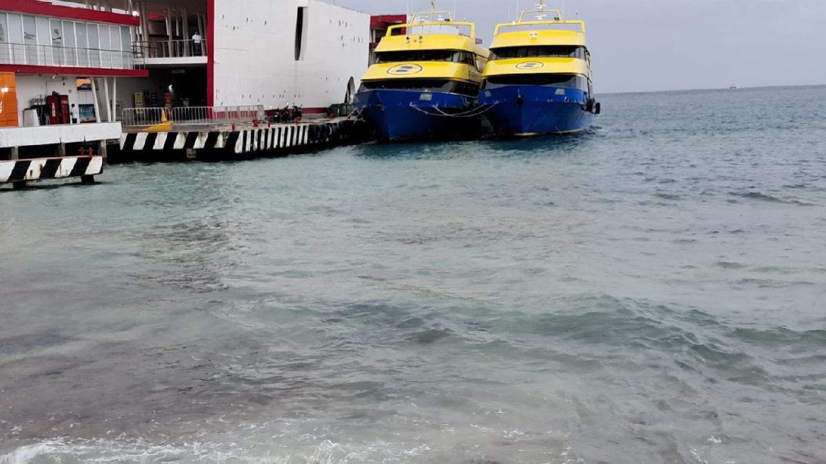 Los puertos de Quintana Roo están bajo vigilancia.