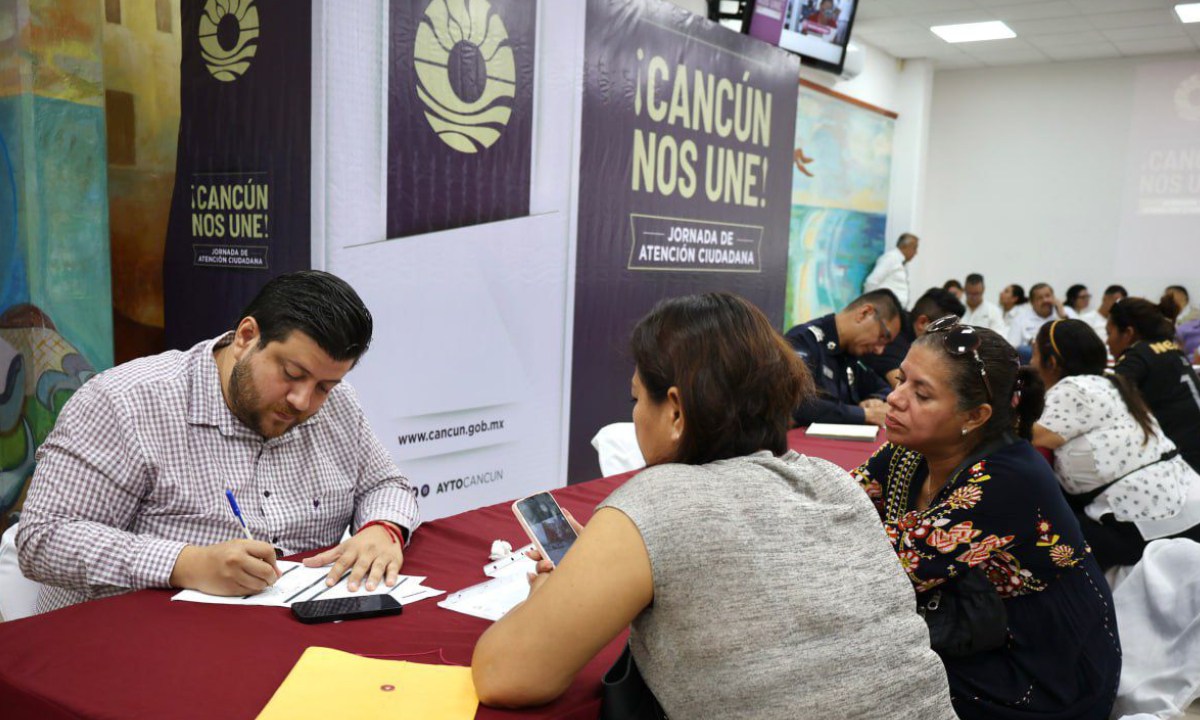 Jornadas de Atención Ciudadana en Cancún.