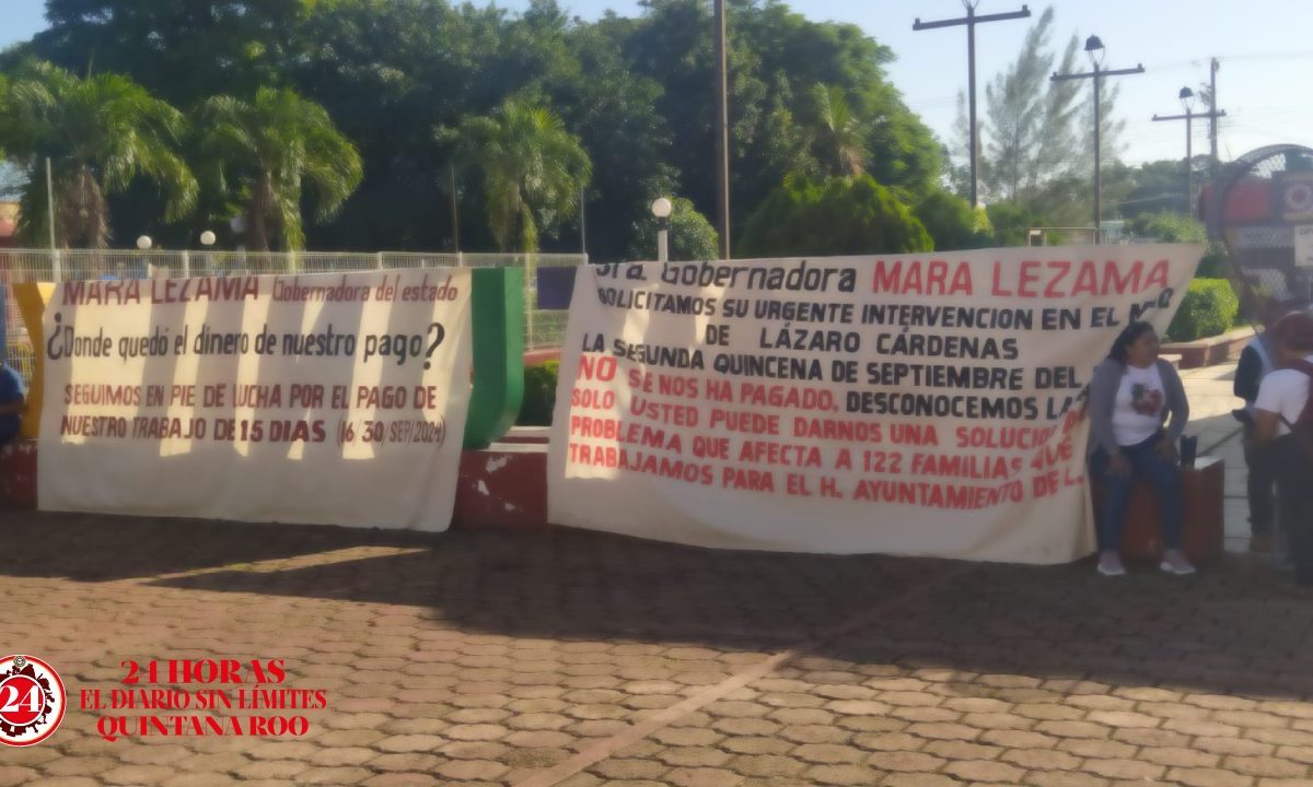 Los trabajadores del ayuntamiento volvieron a protestar.