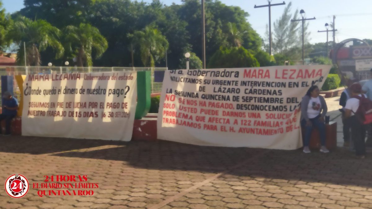 Los trabajadores del ayuntamiento volvieron a protestar.