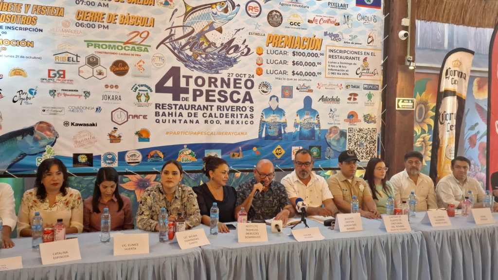 Presentación de la  cuarta edición del Torneo de Pesca Deportiva Riveros.