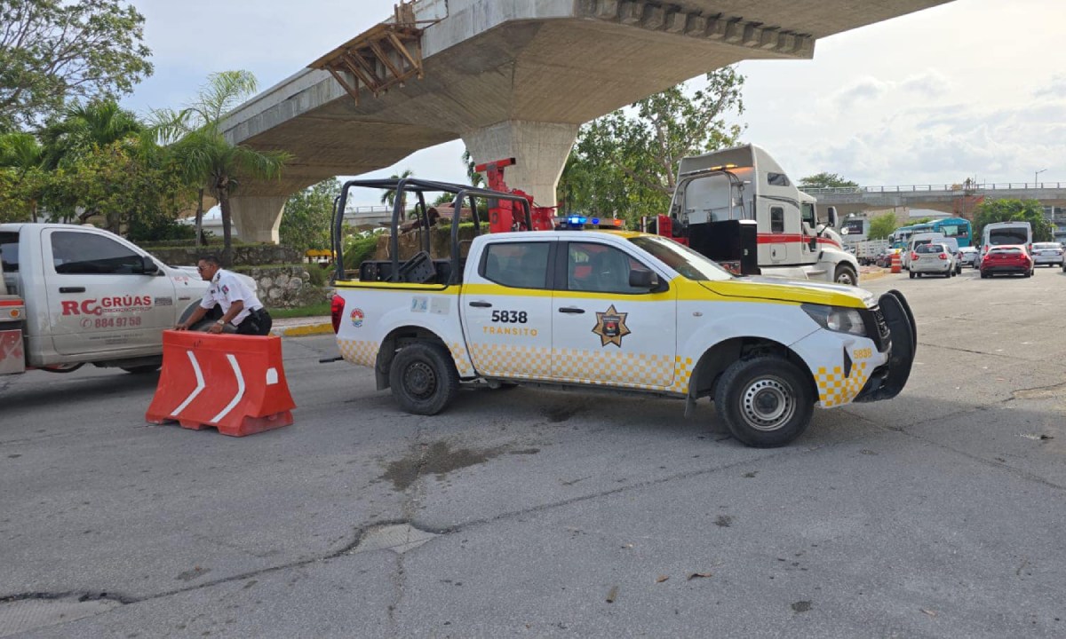 Estos son los cierres viales para hoy en Cancún.